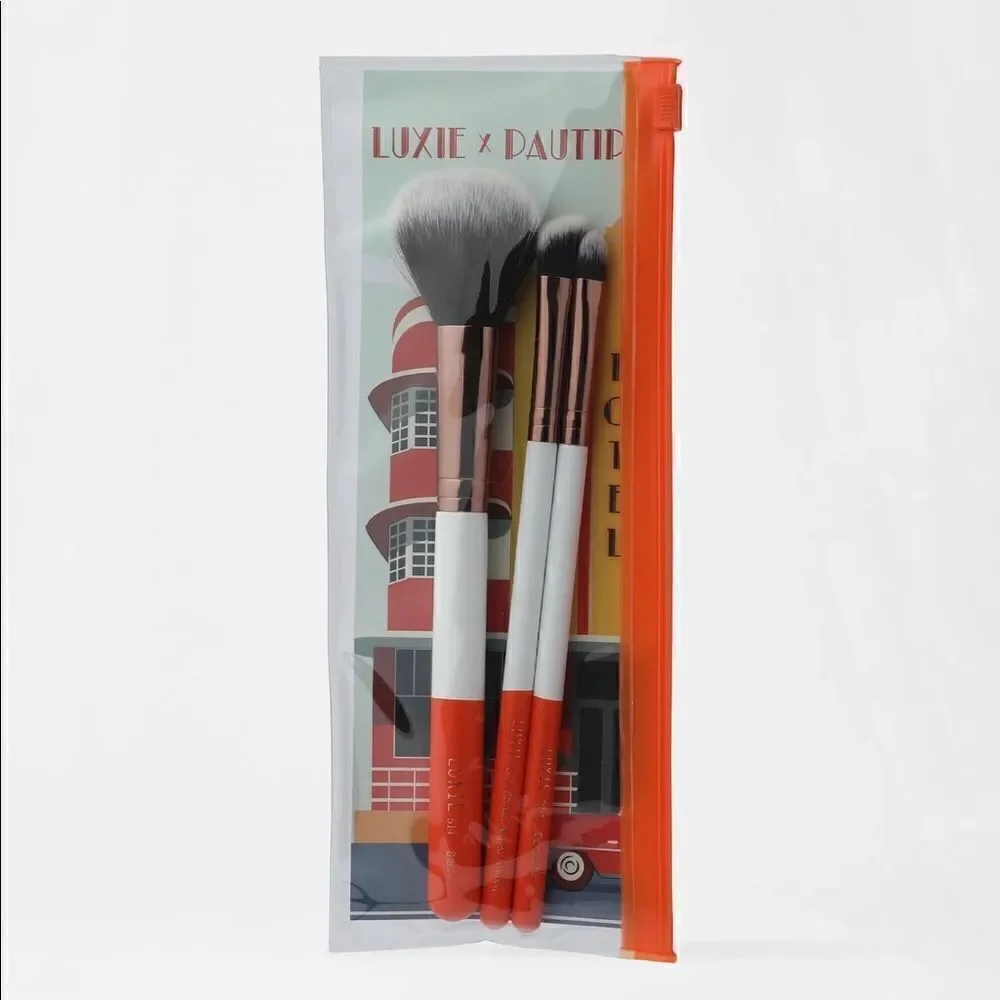 NIP Luxie‎ Pautips Por La Noche Makeup Brush Set, NEW IN PACKAGE